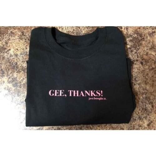 Sugarbaby New Arrival gee, thanks! just bought it Sweatshirt Ariana Grande Jumper Inspired by Ariana Grandes lyrics in 7 rings