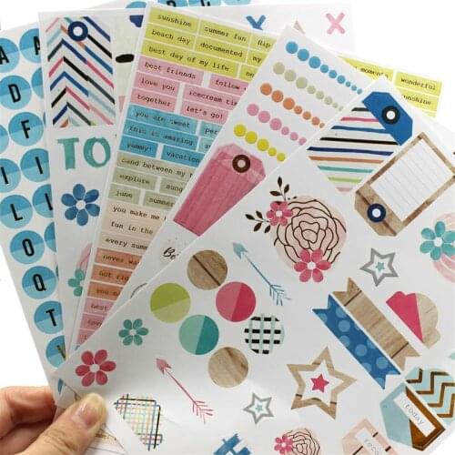 KSCRAFT My Best Friend Self- adhesive Paper Sticker for Scrapbooking Happy Planner/Card Making/Journaling Project