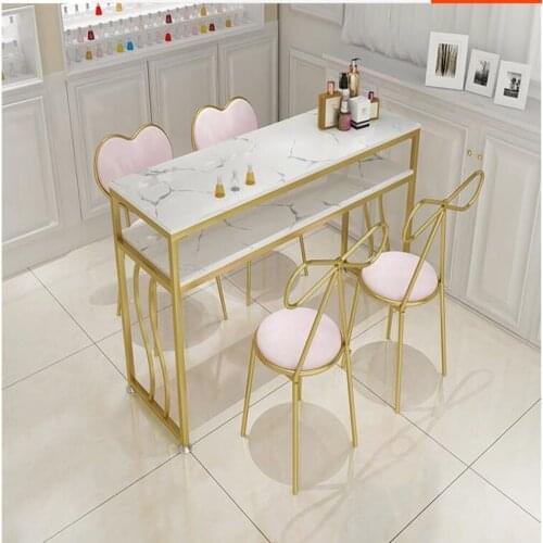 Manicure table. Worktable for single person and double person