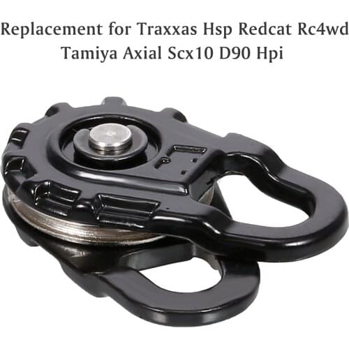 Heavy Duty Metal Winch Snatch Block Parts Replacement for RC Car Crawler Traxxas Hsp Redcat Rc4wd Tamiya Axial Scx10 D90 Hpi