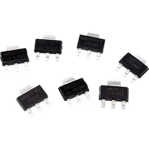 20PCS/LOT AMS1117-5.0 AMS1117 1117 5V 1A SOT223 100% original