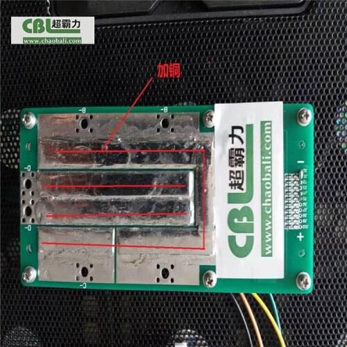 4 Series 500A 12V Lithium Iron Phosphate Battery Protection Plate Start Inverter With Equilibrium for 200A