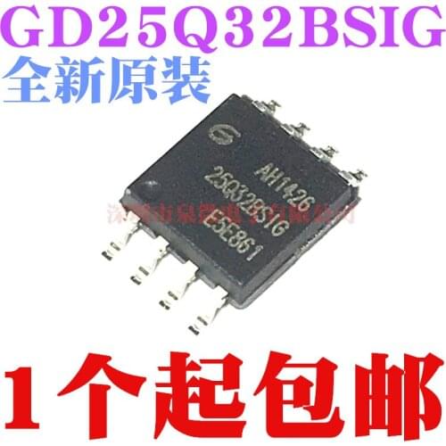 6 pçs/lote GD25Q32 GD25Q32BSIG SOP-8