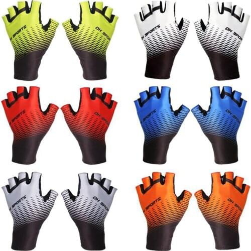 Quick-drying Half-finger Weightlifting Gloves Wear-resistant Cycling Gloves Anti-slip Lightweight Sports Gloves Fishing Gloves