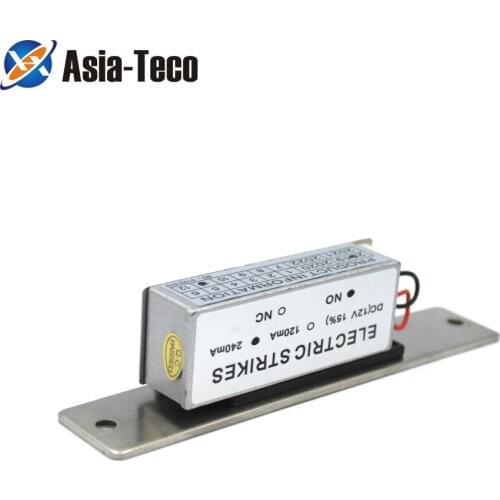 Electric Strike Door Lock For Access Control System Fail secure Fail safe NC NO Narrow-type 12V