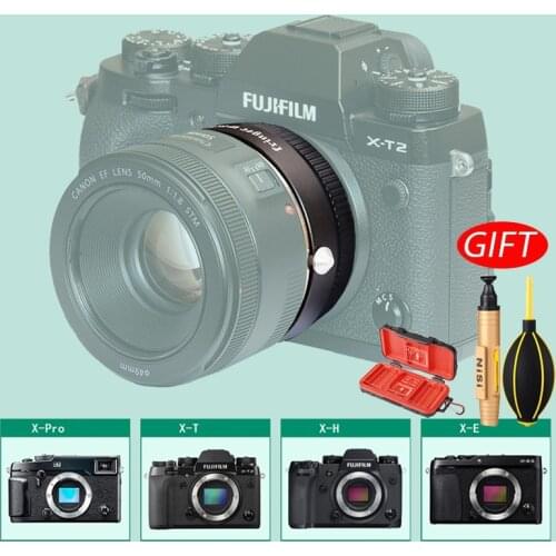 Fringer EF-FX2 Pro II Lens Adapter Auto Focus Mount Lens Electronic Aperture For Canon EOS Sigma Lens To Fujifilm FX Camera