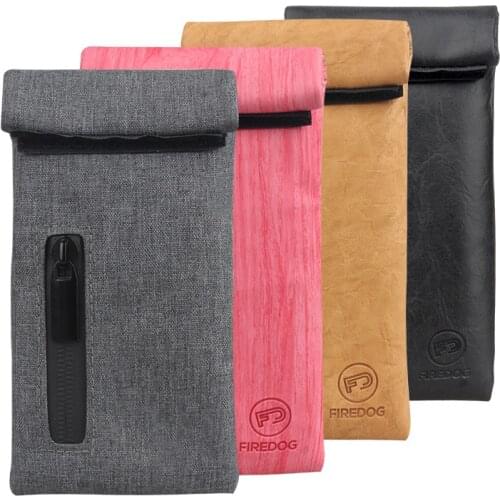 REUP Smell Proof Pocket Pouch Hook Loop Discreet Travel Smoker Stash Bag Case