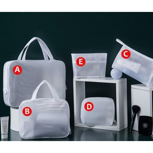 Cosmetic Bag Multi-Function Portable Travel Storage Bag Large-Capacity Simple Cosmetic Bag Wash Bag Eva Transparent Waterproof