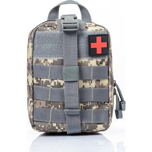Wholesale 50 pcs New Travel First Aid Kit Tactical Medical Bag Multifunctional Waist Pack Camping Emergency Case Survival Kits