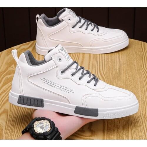 Y172 Popular Goods 2021 Autumn Mens Shoes Casual Fashion High Gang Split Leather Lace-up Loafers Trend Outdoor Walking Shoes