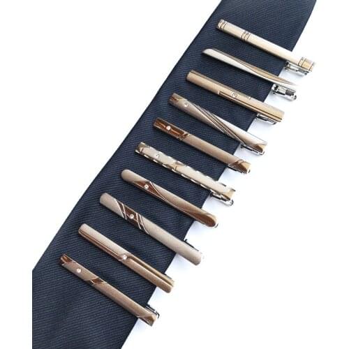Silver Ties Clip