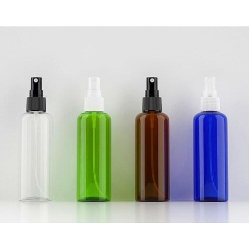 1/5PC Travel Transparent Plastic Perfume Atomizer Small MIni Empty Spray Refillable Bottle toner lotion spary bottle