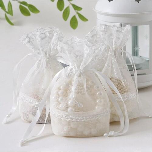 1PCS 10x14cm Jewelry Bag Wedding Gift Organza bag Jewelry Packaging Display & Jewelry Pouches Item: organza bag Material: slu