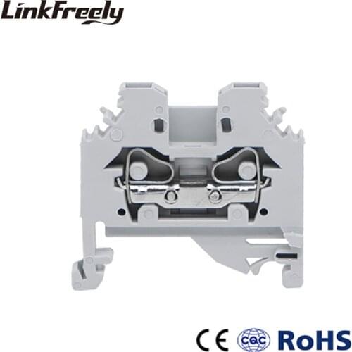 20pcs 281-101 Terminator Press Electrical Wire Connector Terminal Blocks Plug-in Spring Quick Wire Connection Terminals Din Rail