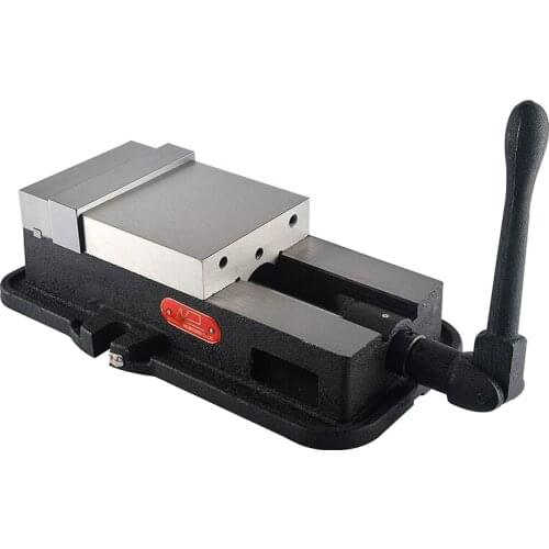 6 inch bottomless genuine heavy duty milling machine precision angle solid vise flat vise CNC