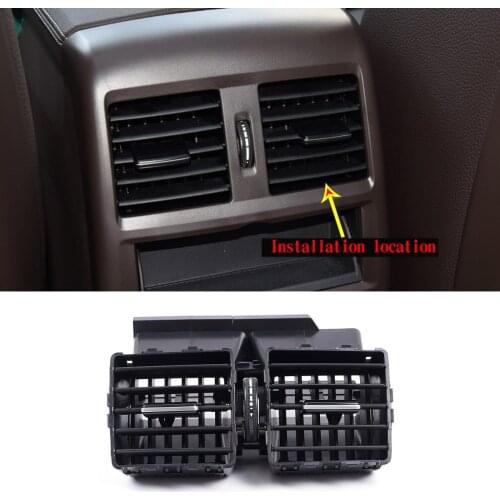 For Benz W166/GLS/ML/GL/GLE rear exhaust outlet ABS replacement parts auto parts