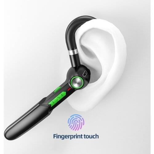 New ME100 Bluetooth 5.0 Headset Wireless Earphone Business Earbud Handsfree Driving Earphones With Microphone For Huawei Xiaomi