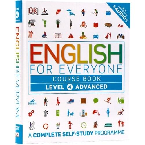 DK English for Everyone Course Level 4 Advanced Kids Learning Book Complete Self-Study Programme
