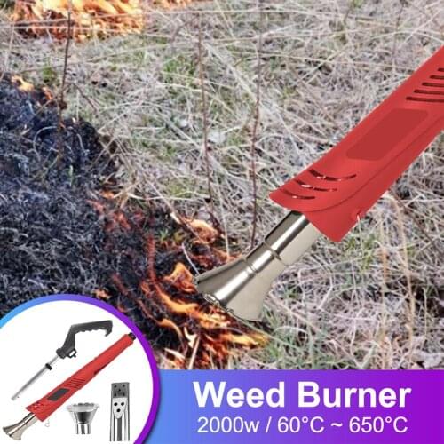 Torch Type Grass Burning Machine Electric Weeder Spray Torch Weed Burner High Efficiency Safe Use Professional Weeding Wholesale