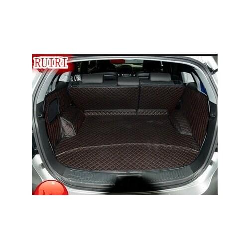 Good quality! Special car trunk mats for KIA Sorento 5 seats 2014 durable cargo liner mats boot carpets for Sorento 2013