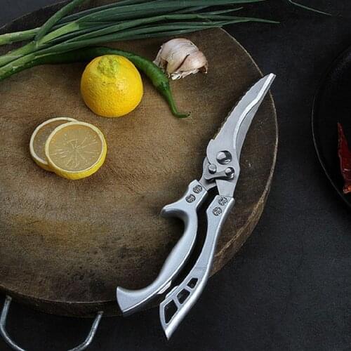 Powerful Chicken Bone Scissors Duck Fish Shears Stainless Steel Cooking Scissor
