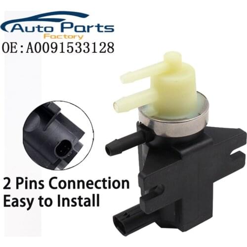 New Vacuum Modulator Pressure Converter Solenoid Valve Sprinter For Mercedes Benz C E CLASS W204 W212 A0091533128