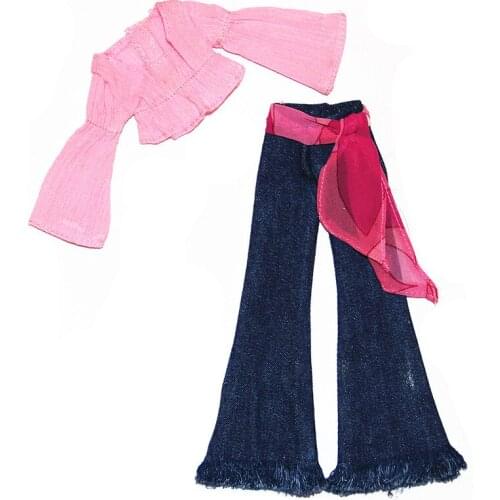 30cm Doll Dress Fashion Clothes handmade outfit For Barbie Doll Accessories Baby Toys Best Girl' Gift