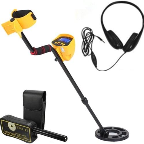 Portable underground metal detector gold silver copper metal detector md-3010ii + tx-2002 + earphone