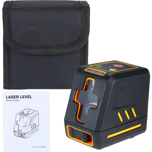 Laser Level Horizontal and Vertical Cross Line Self Leveler Auto-Leveling Spirit Level Self-Leveling Selectable Laser Lines