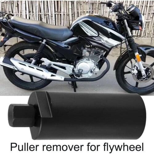 Motorcycle Flywheel Puller Remover Carbon Steel Repair Tool for GY6 50CC 125CC 150CC, for Yamaha Honda Suzuki KTM ATV