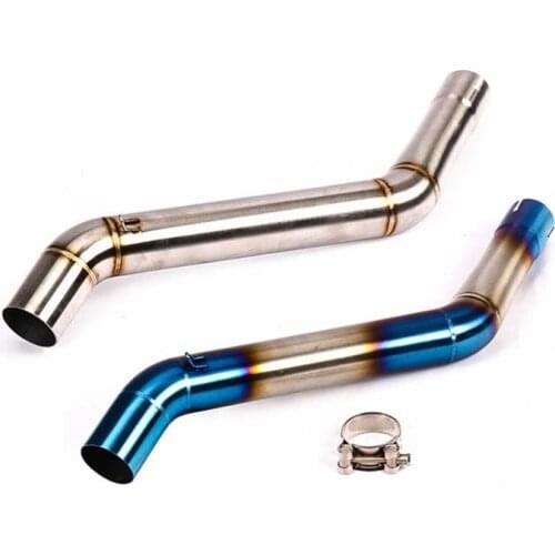 Slip On For moto NK400 650NK 400 nk 650 Escape Modified Motorcycle Exhaust System Stainless Steel Front Middle Link Pipe Tube