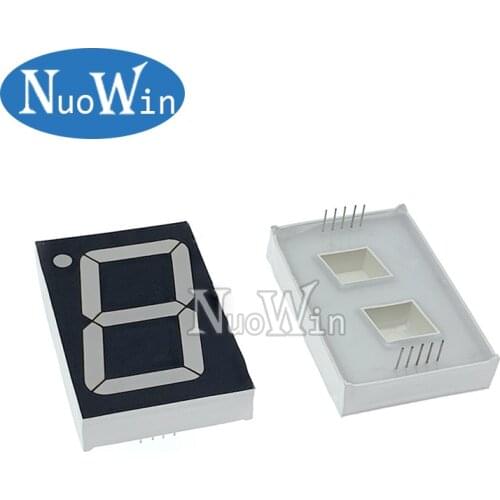 1pc 1.8inch LED display 7 Segment 1 Bit Digit Tube Red Common Cathode Digital 1.8 inch led 7segment