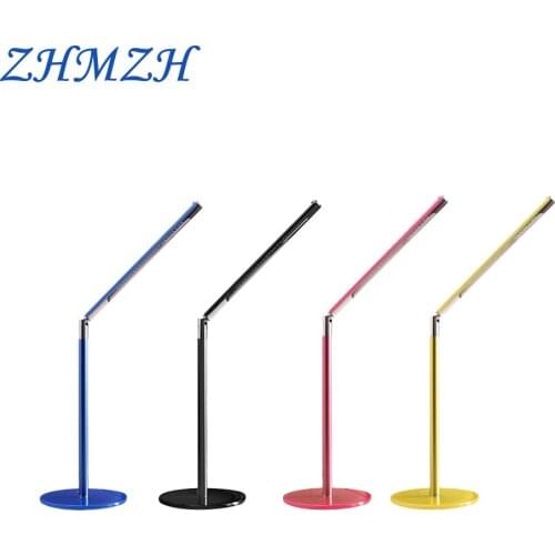 USB Portable Folding Lamp Third Gear Dimming Eye Protection Flexible Reading Study Office Table Light LED Desk Lamp DC5V 1.5W