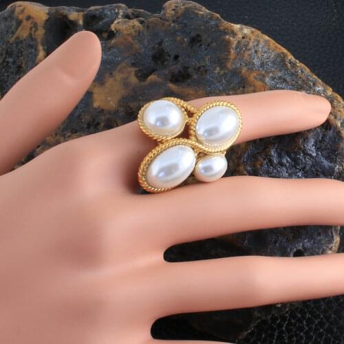 Stainless Steel Jewelry Gold Color Rings Wholesale For Women Fashion Gift Newest RBJHBZCD