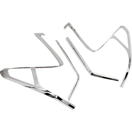 1 Set Car Rear Fog Light Taillight Cover Chrome Moulding Cover Trims for Honda Crv Cr-V -2019 Car Styling