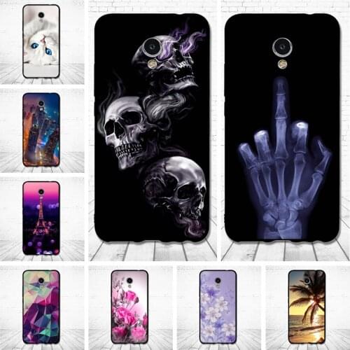 For Meizu MX6 Case Luxury Relif Printing Coque Case for meizu mx6 M X 6 Fashion Protective Silicon Back Cover Case for MEIZU MX6