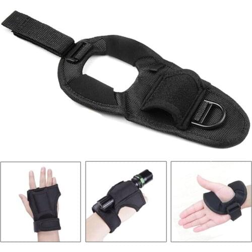 Diving Strap Glove Flashlight Nylon 1PC Outdoor Water Sports Soft LED Torch Holder Scuba Supplies Flashlight Strap Glove