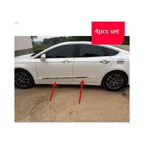 For Ford Mondeo 2013-2018 High-quality stainless steel Body Decoration strip Anti-Rub protection Decoration Car styling