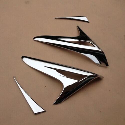 For Lexus NX200T/300H 2015-2016 4PCS ABS Chrome Trim Rear Tail Light