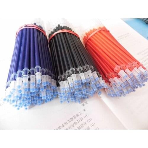 20Pcs Neutral Ink Gel Pen 0.5mm Refill Neutral Pen Good Quality Bullet Refill 3 Colors For Office and School High quality