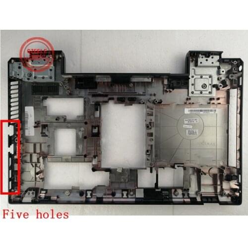 GZEELE new for IBM lenovo Thinkpad B590 B595 Palmrest coverLaptop Bottom Base Case Cover D shell black