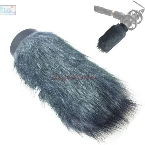 Professional Outdoor Furry Cover Windscreen Windshield Muff for RODE NTG2 NTG-2 Microphone Deadcat Wind Shield