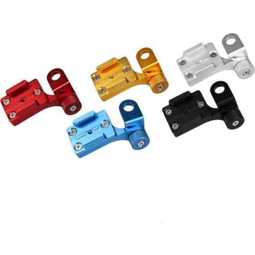 Motorcycle Rearview Mirror Aluminum Alloy Stent Fixed Bracket Holder for Gopro Hero 34567 Xiaomi Yi Mijia SJCAM SJ6 Sj8/9 Action