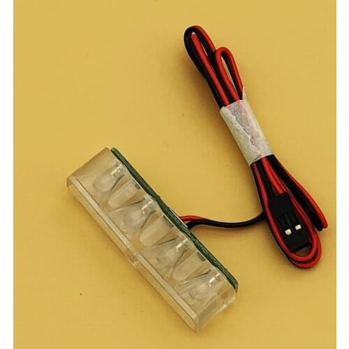 Nose landing gear LED light of 105mm F16 F-16 and F16 Turbin HSD Hobby rc airplane model