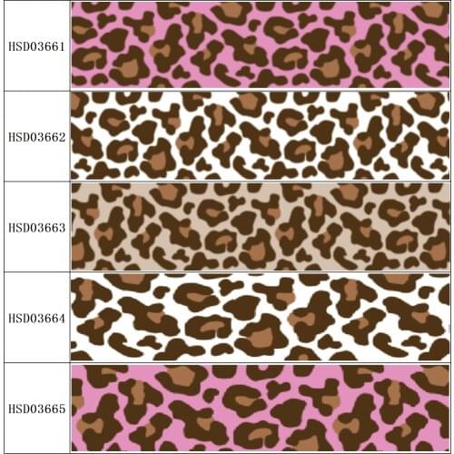 22MM 25MM 38MM 50MM 75mm Printed Pattern on Grosgrain Ribbon for diy ribbon