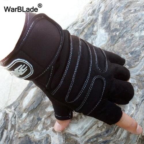 WBL Professional Gym Gloves Men Exercise Protecting Breathable Outdoor Sports Gloves fitness weight-lifting half finger gloves