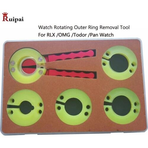 Watch Bezel Removing Plier Watch Rotating Outer Bezels Ring Removal Tool RLX/OMG/PAN