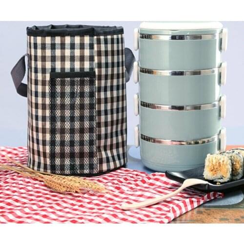 Portable Insulated Food Container Bag Thermos Cooler Picnic Tote Lunch Box Cooler Travel Breast Milk Food Warmer Thermal Bag