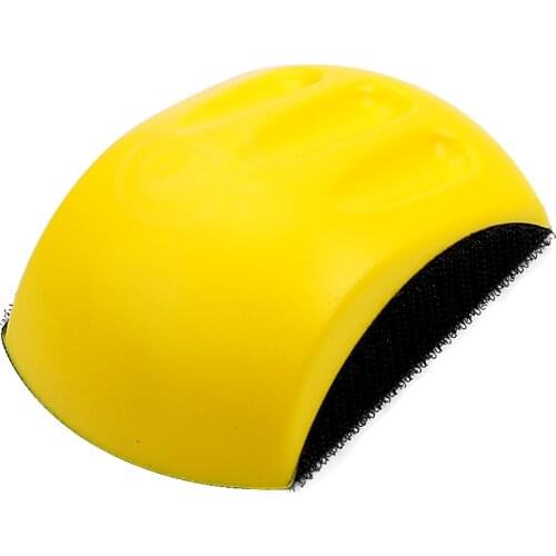 For Sanding Disc Auto Care Mouse Shaped Backing Pad Hand Grinding Block Car Polisher Automotive Refinish Polish Plate