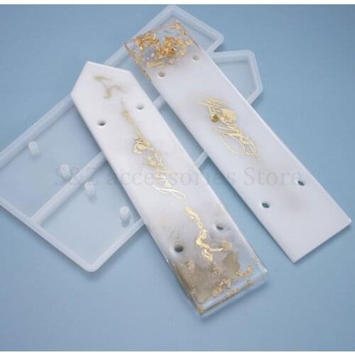 Resin Crystal Epoxy Door Number Plate Indicator Signs Welcomes Hanging Tags Mold